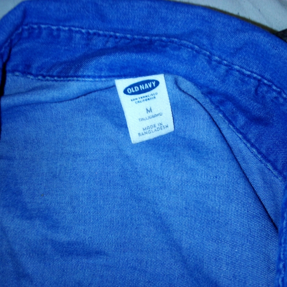 Blue Jean Quarter Length Dress